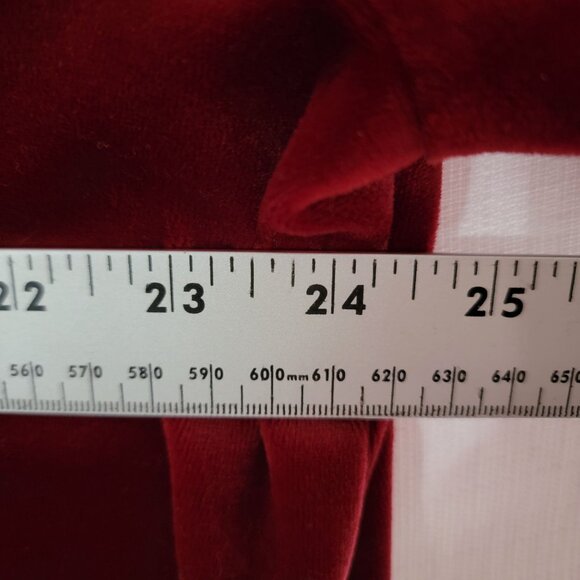 VTG Salon Studio Womens Top Pull Over 2XL Long Sleeve Rhinestone Accents Red USA - Picture 7 of 11